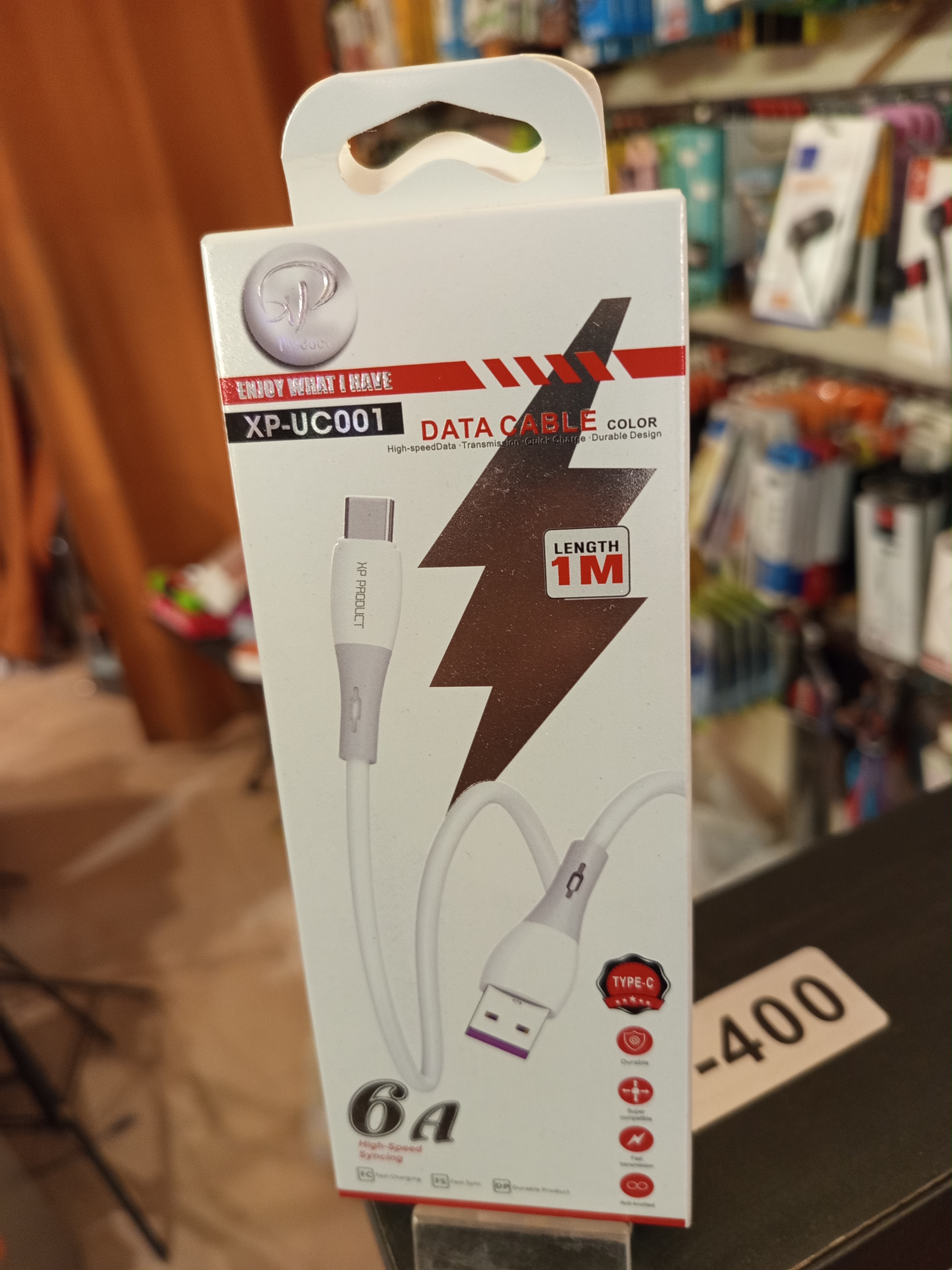 کابل شارژ فست شارژ تایپ سی برند XP